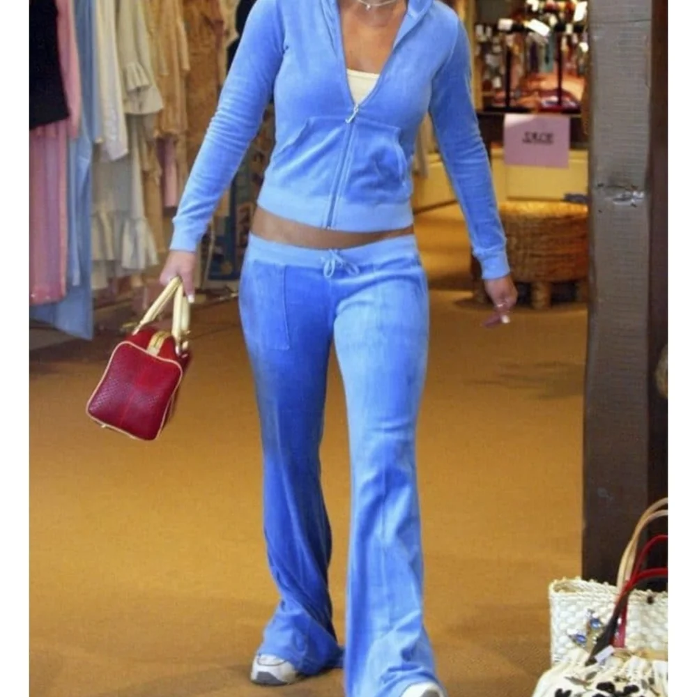 Juicy couture velour vintage navy set - Picture 6 of 15